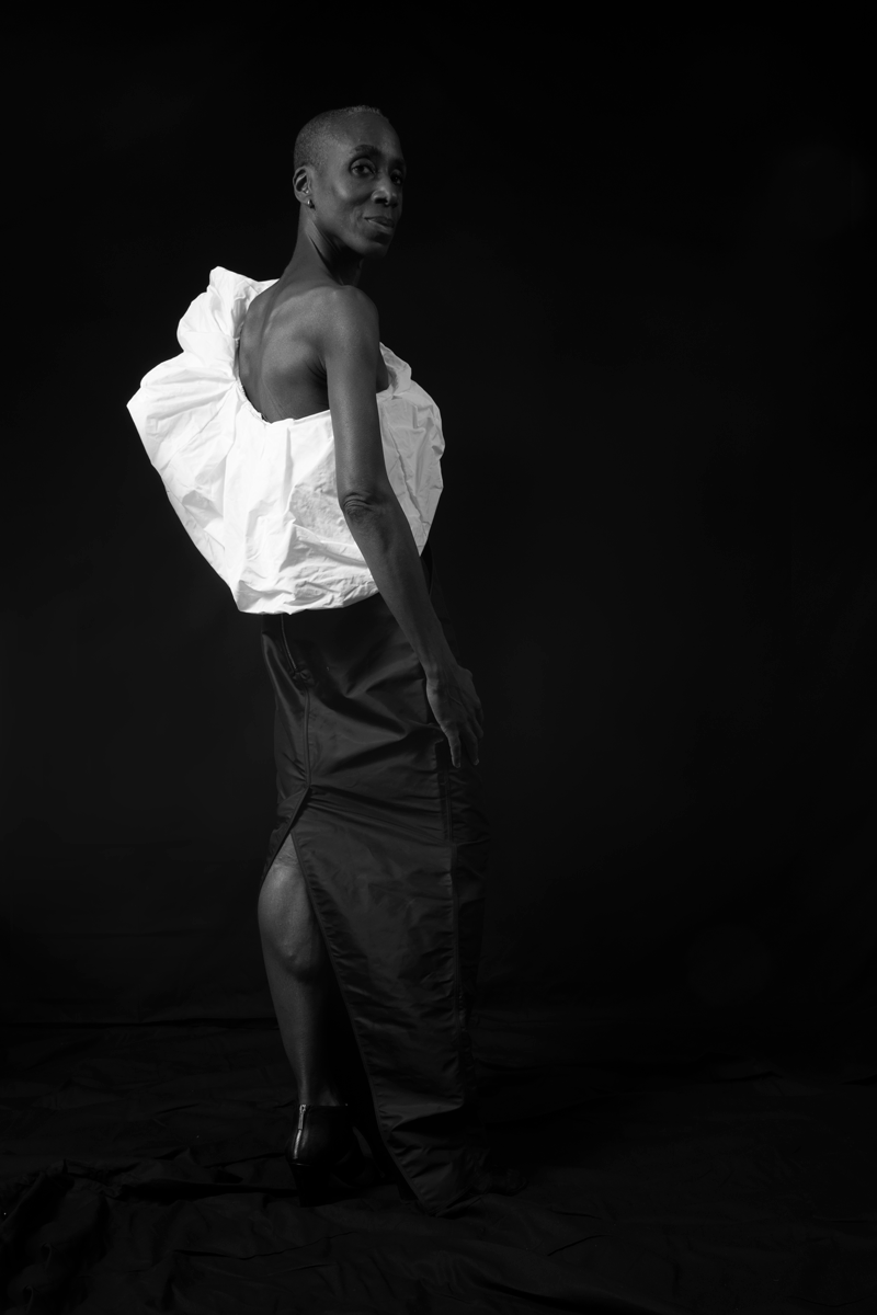 Corrinne in Givenchy & Ric Owens